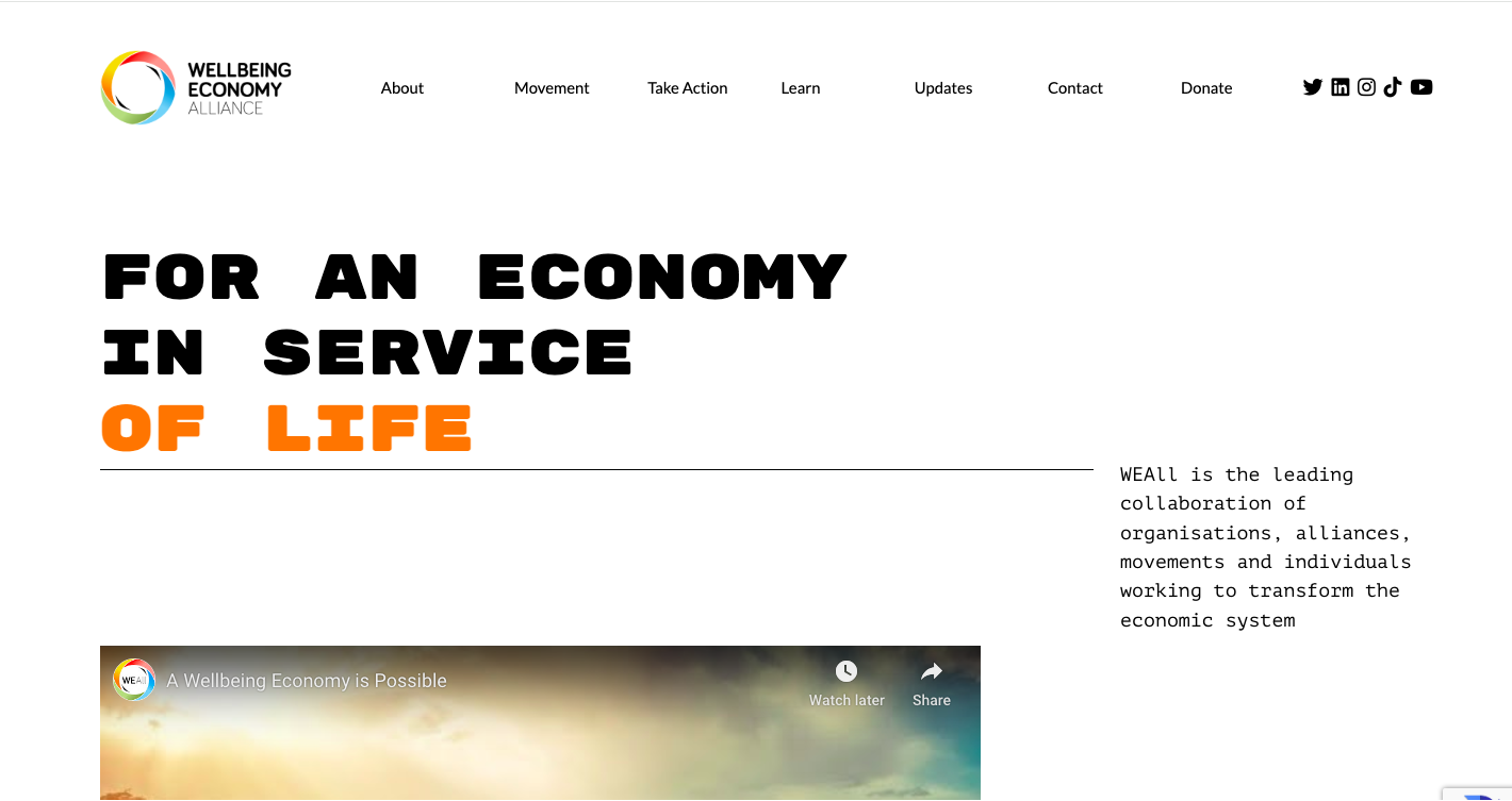 Wellbeing Economy Alliance